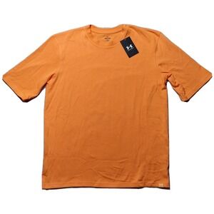 UNDER ARMOUR Playback Boxy Men Small Sunset Boulevard Loose Fit S/S T-Shirt NEW